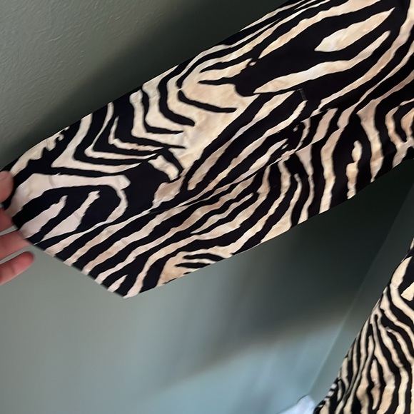 Soft Surroundings Zella Topper Zebra Print Light Weight Top - Picture 6 of 14